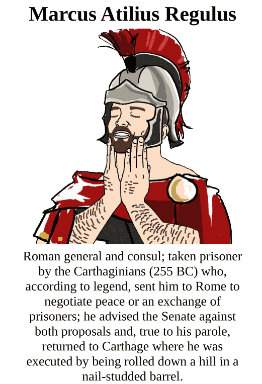 Marcus Atilius Regulus - the general behind the name